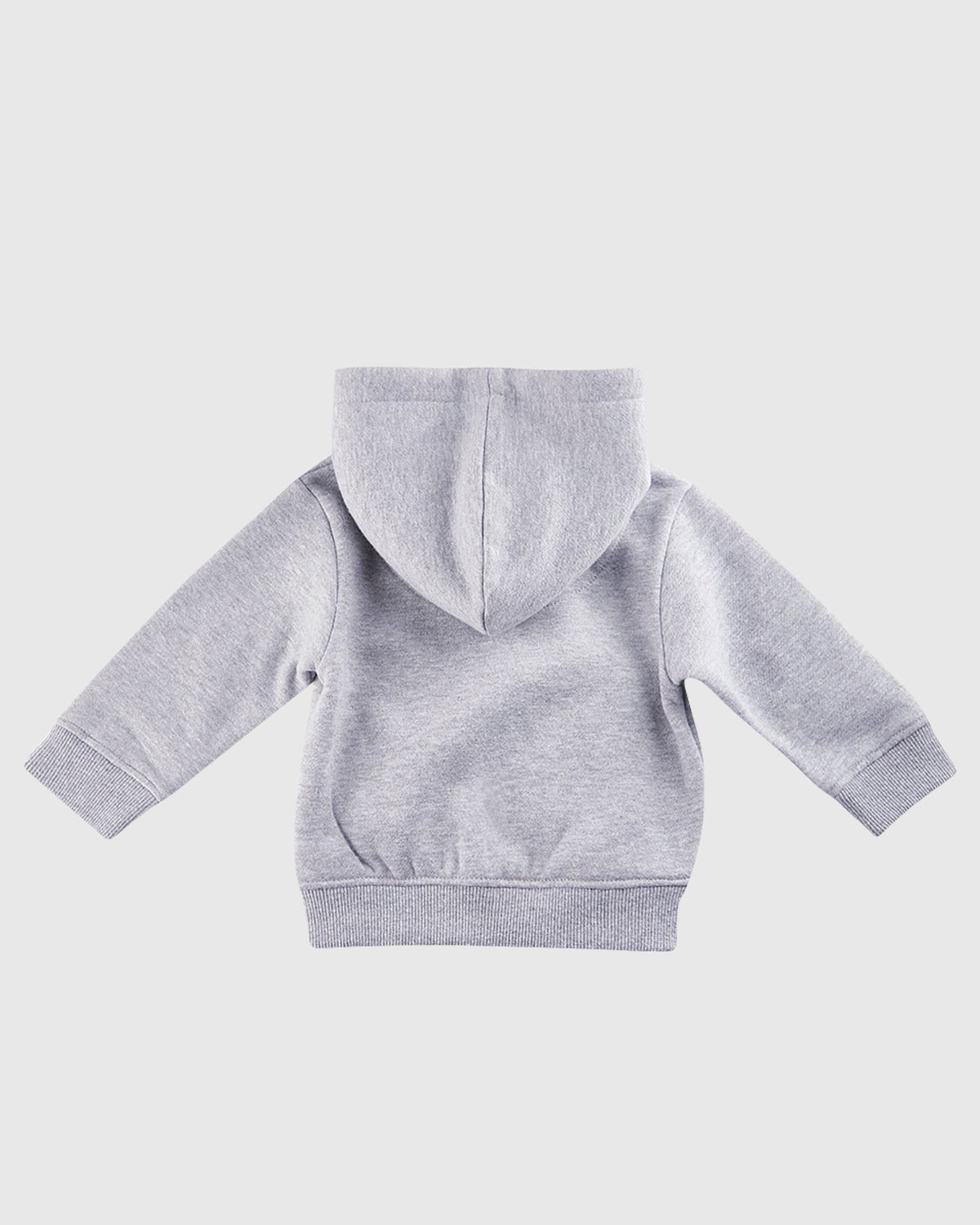 NFFC Infant Grey Essential Crest Full Zip Hoodie - Nottingham Forest FC