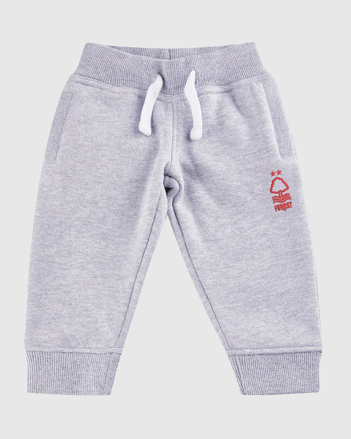 NFFC Infant Grey Essential Crest Joggers - Nottingham Forest FC