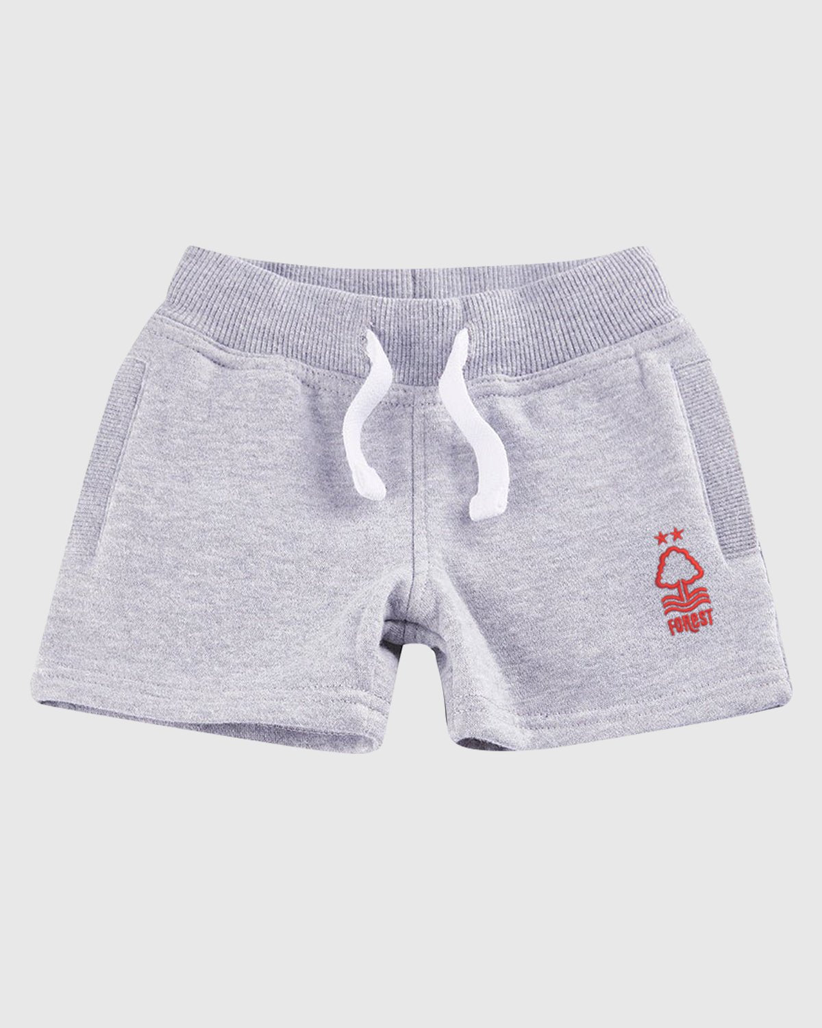 NFFC Infant Grey Essential Crest Shorts - Nottingham Forest FC