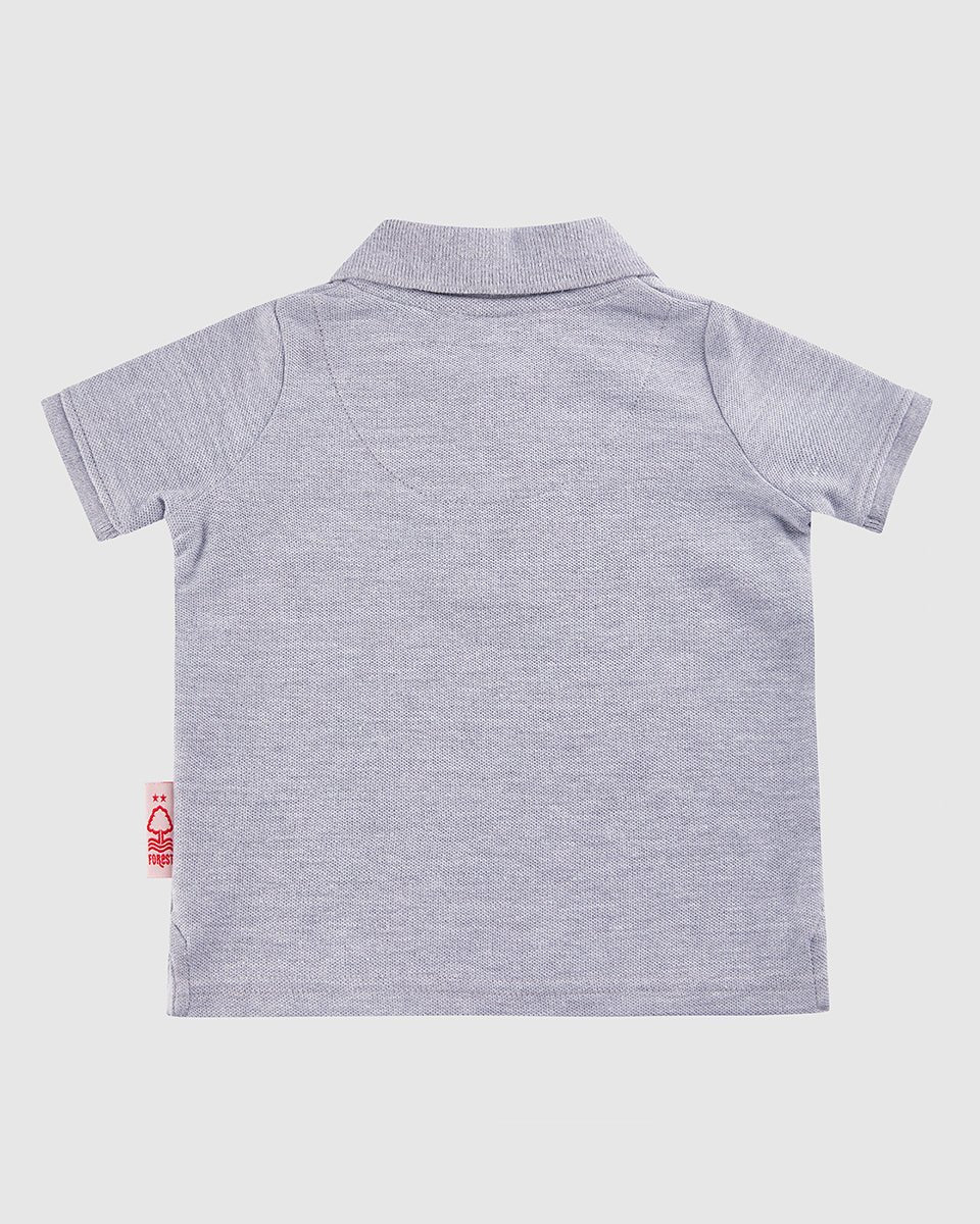 NFFC Infant Grey Essential Polo - Nottingham Forest FC