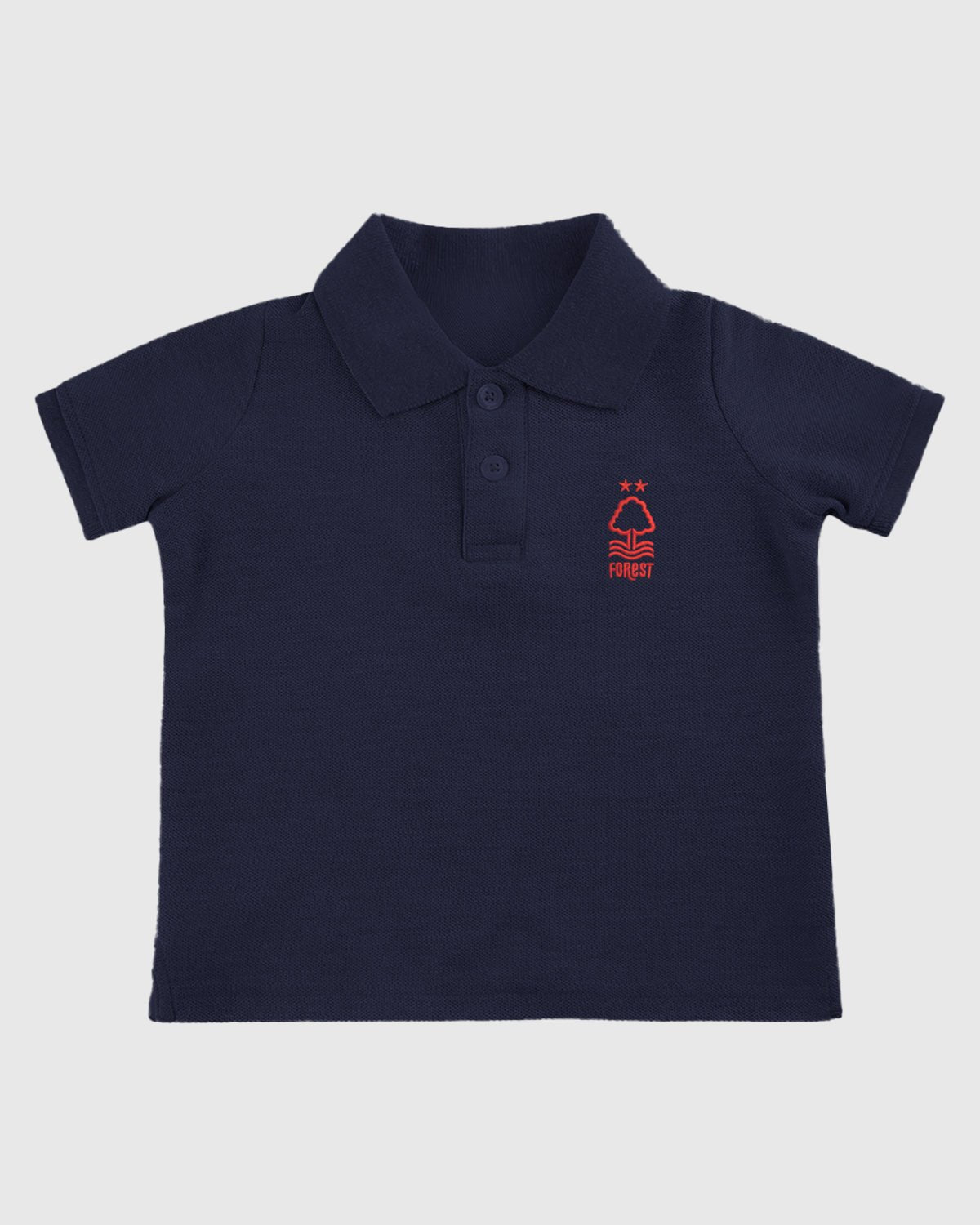 NFFC Infant Navy Essential Crest Polo - Nottingham Forest FC