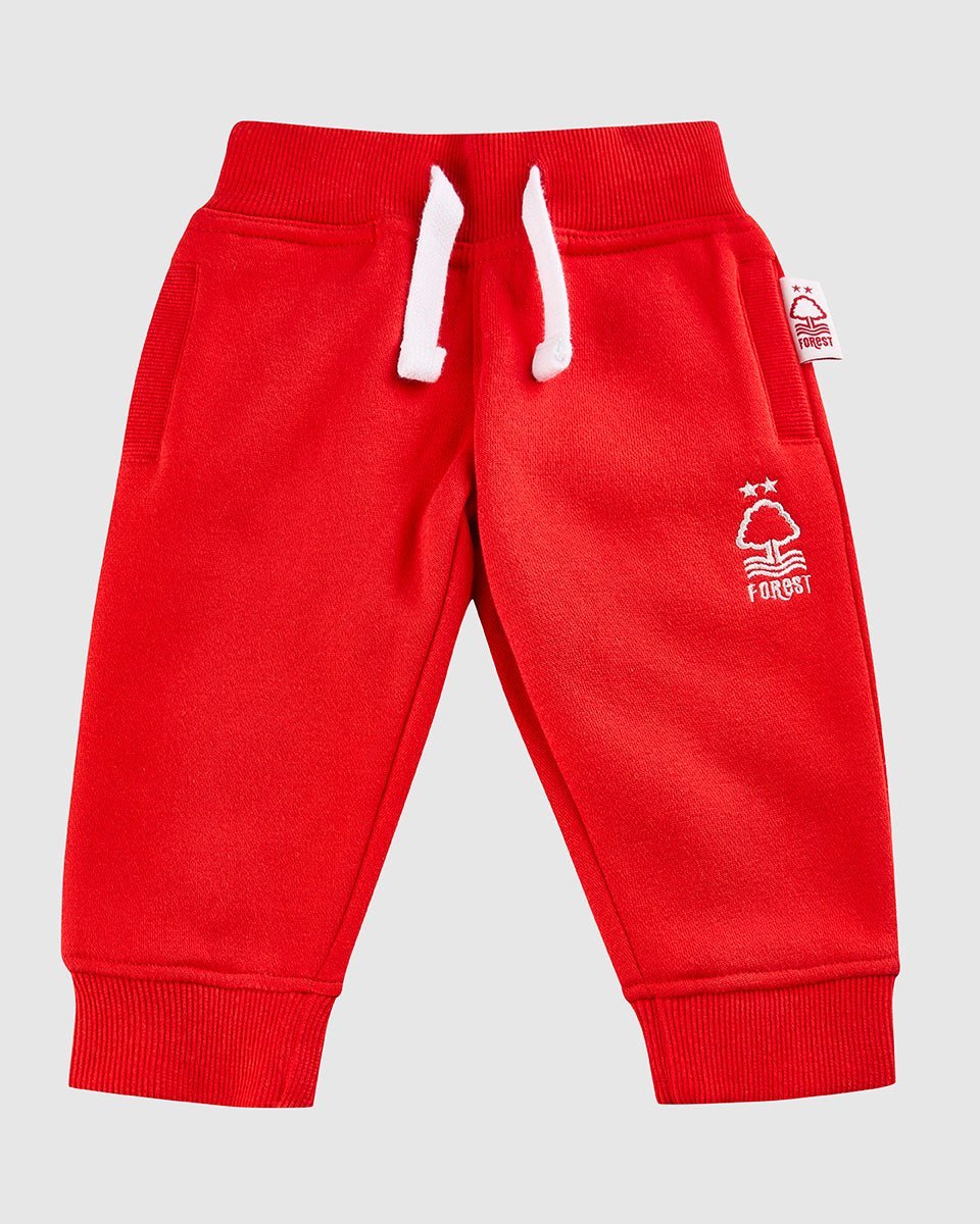 NFFC Infant Red Essential Crest Joggers - Nottingham Forest FC