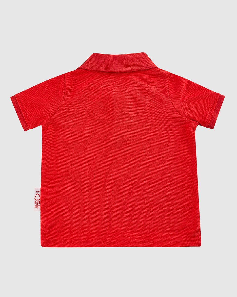 NFFC Infant Red Essential Crest Polo - Nottingham Forest FC