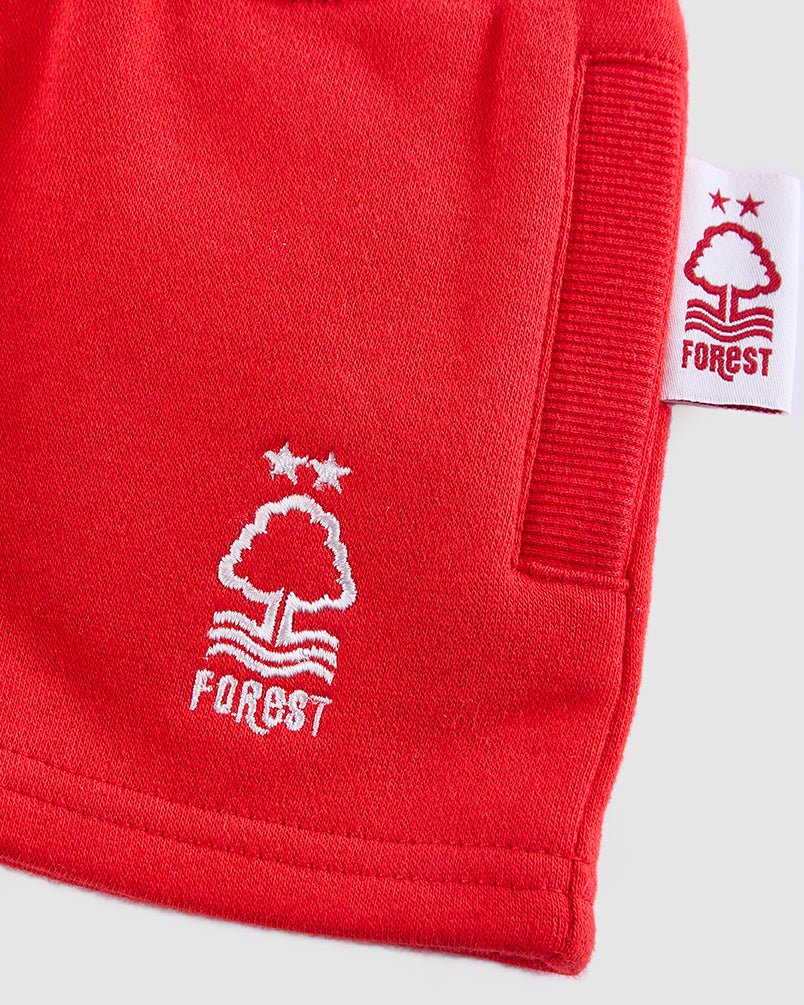 NFFC Infant Red Essential Shorts - Nottingham Forest FC