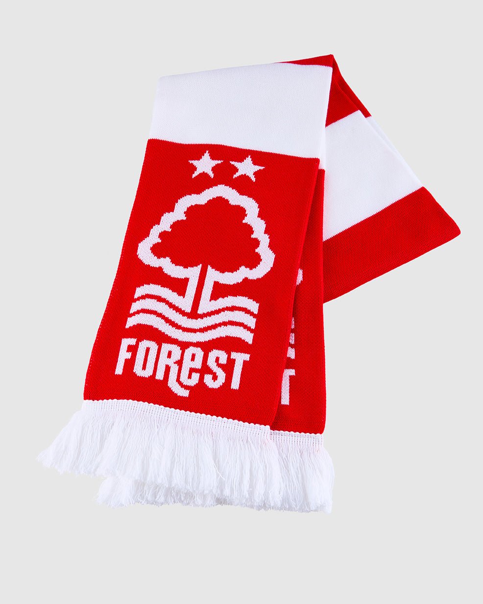 NFFC Jacquard Bar Scarf - Nottingham Forest FC