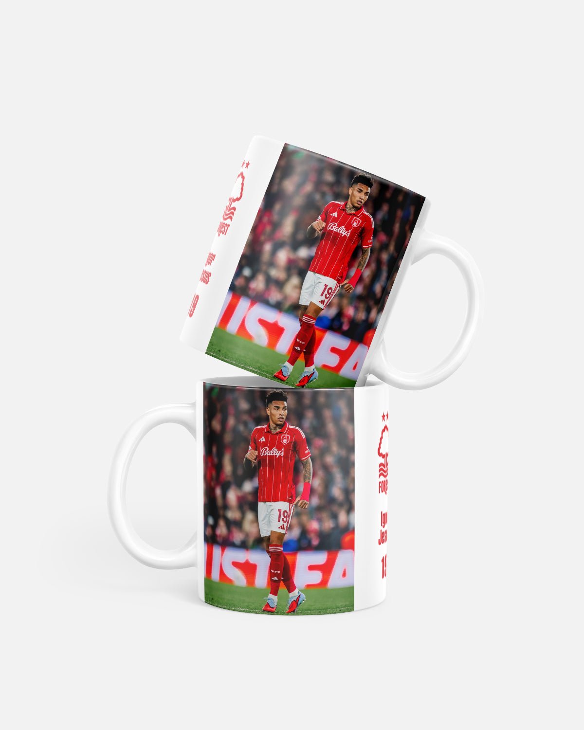 NFFC Jesus Photo Mug - Nottingham Forest FC