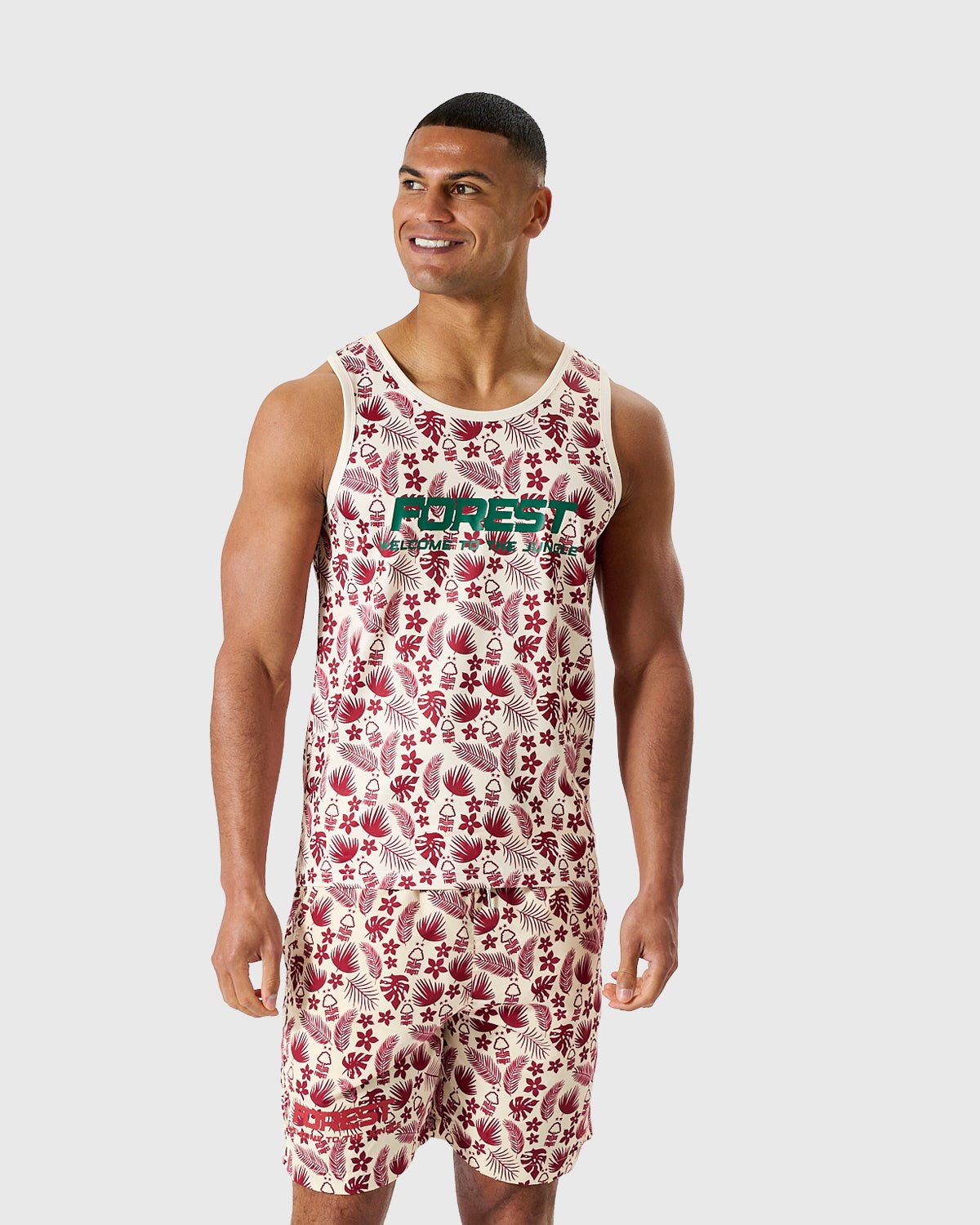 NFFC Jungle All Over Print Vest - Nottingham Forest FC