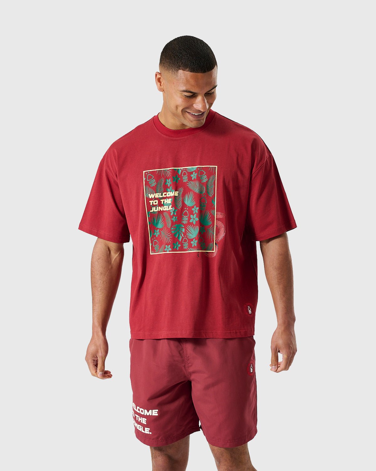 NFFC Jungle Print T-Shirt - Nottingham Forest FC