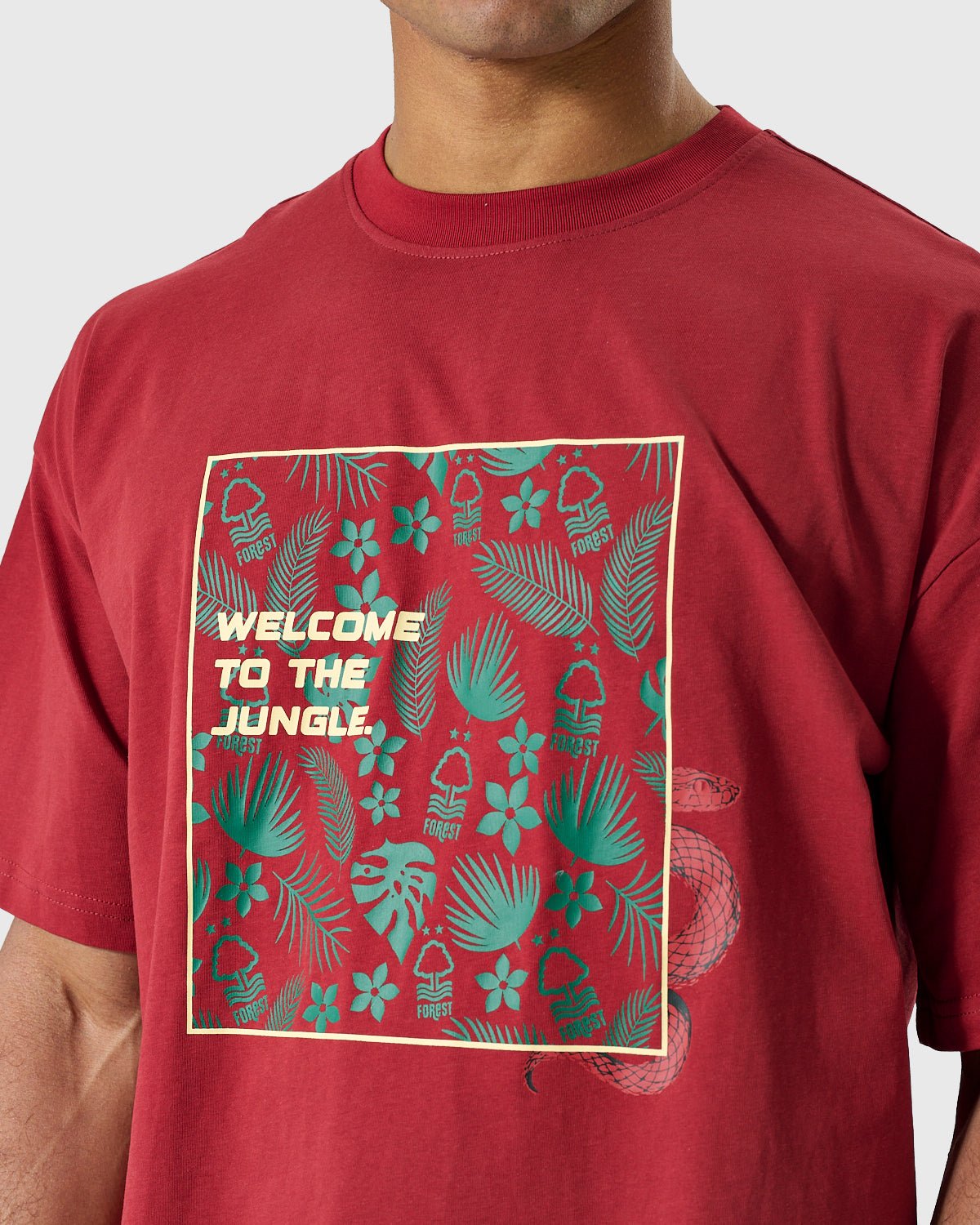 NFFC Jungle Print T-Shirt - Nottingham Forest FC