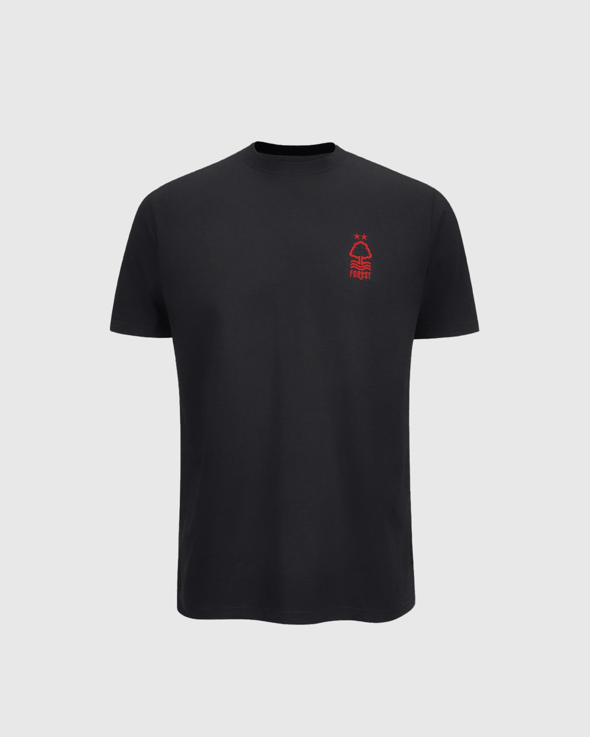 NFFC Junior Black Essential Crest T-Shirt - Nottingham Forest FC