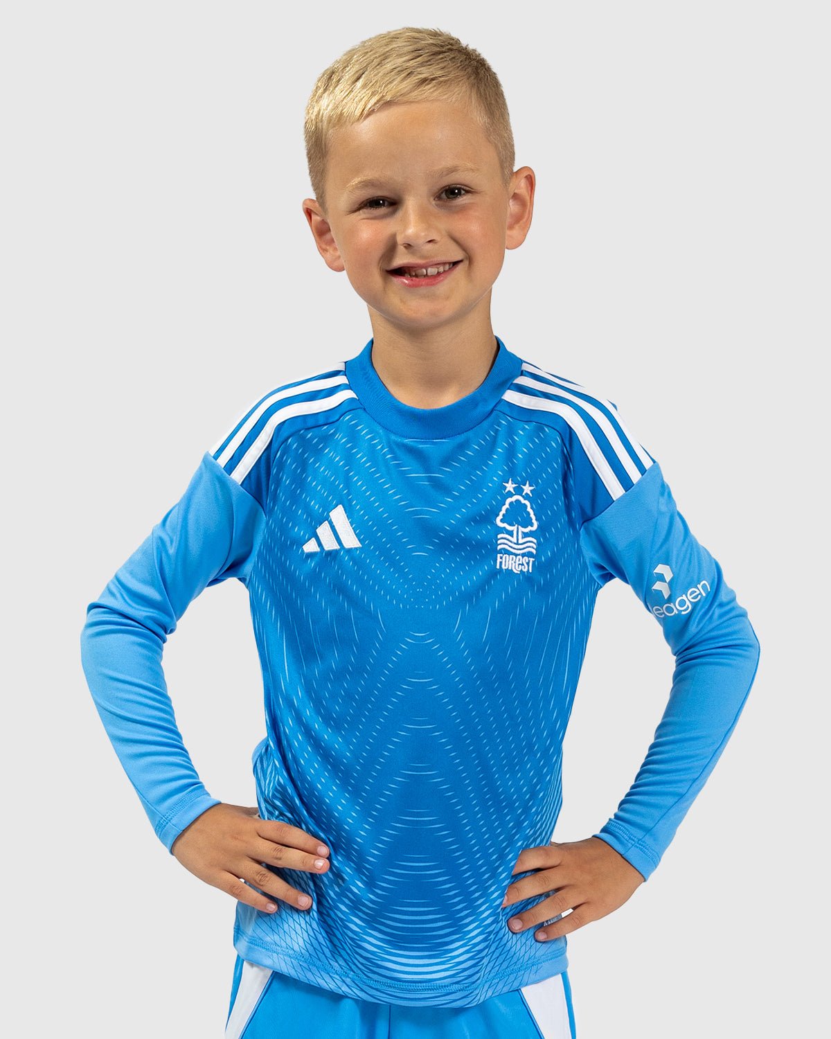 NFFC Junior Blue Goalkeeper Shirt 25/26 - Nottingham Forest FC