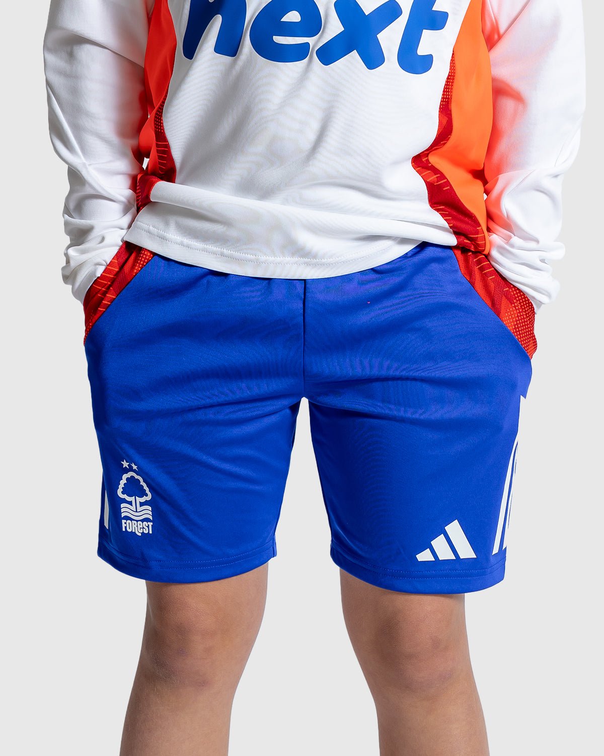 NFFC Junior Blue Pre - Match Shorts 24/25 - Nottingham Forest FC