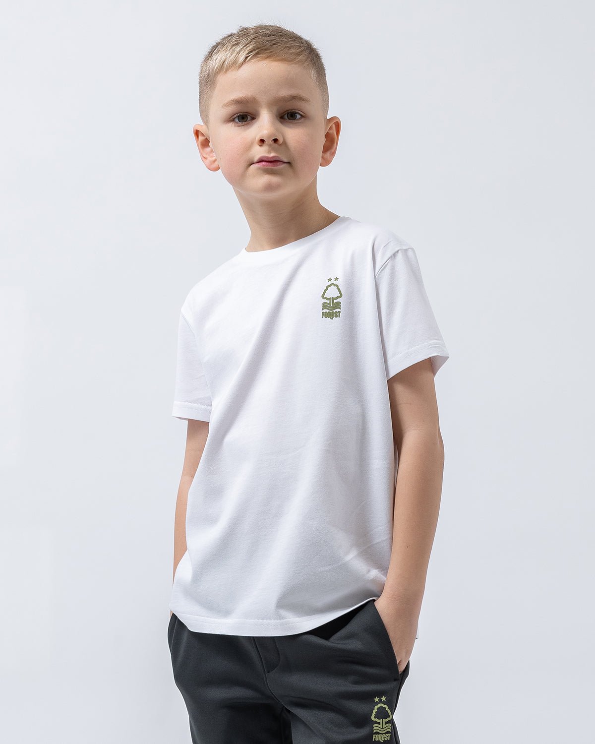 NFFC Junior Camo Back Print T-Shirt - Nottingham Forest FC