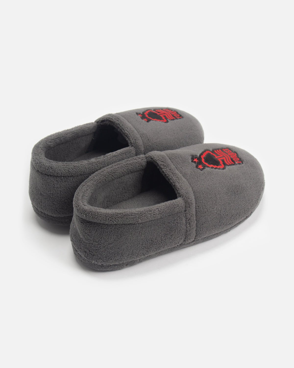 NFFC Junior Charcoal Slippers - Nottingham Forest FC