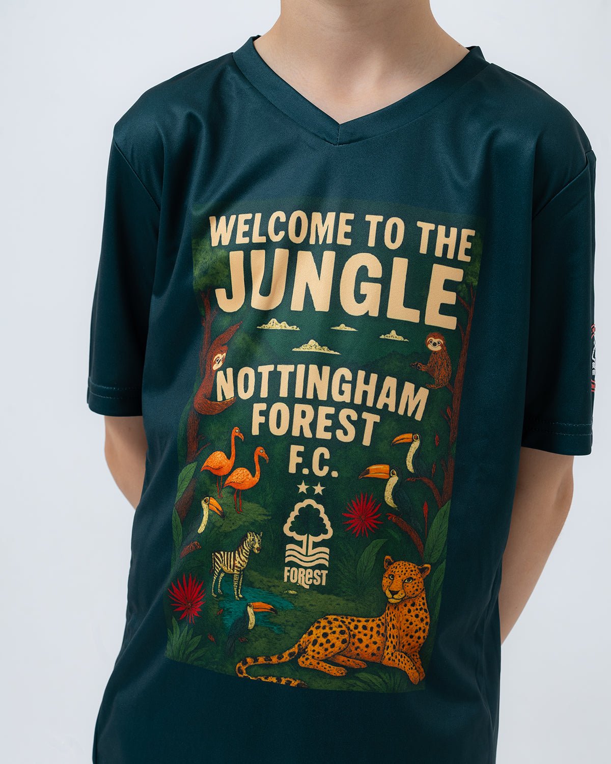 NFFC Junior Green Jungle T-Shirt - Nottingham Forest FC