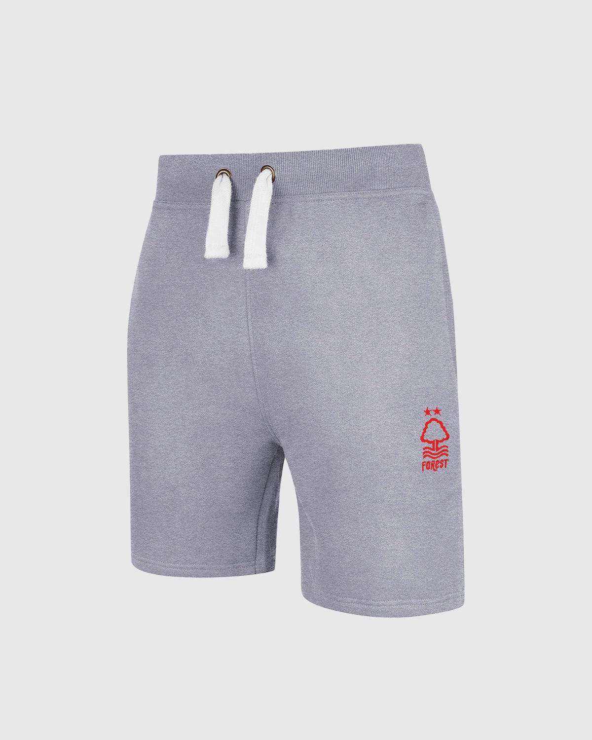 NFFC Junior Grey Essential Crest Shorts - Nottingham Forest FC