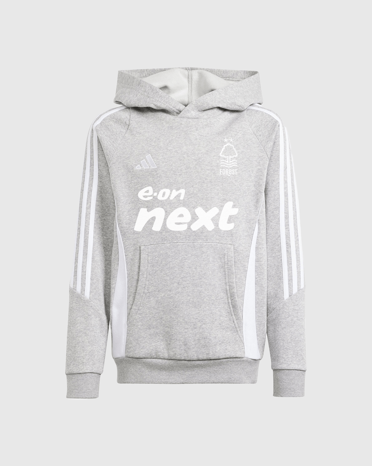 NFFC Junior Grey Leisure Hoodie 24/25 - Nottingham Forest FC