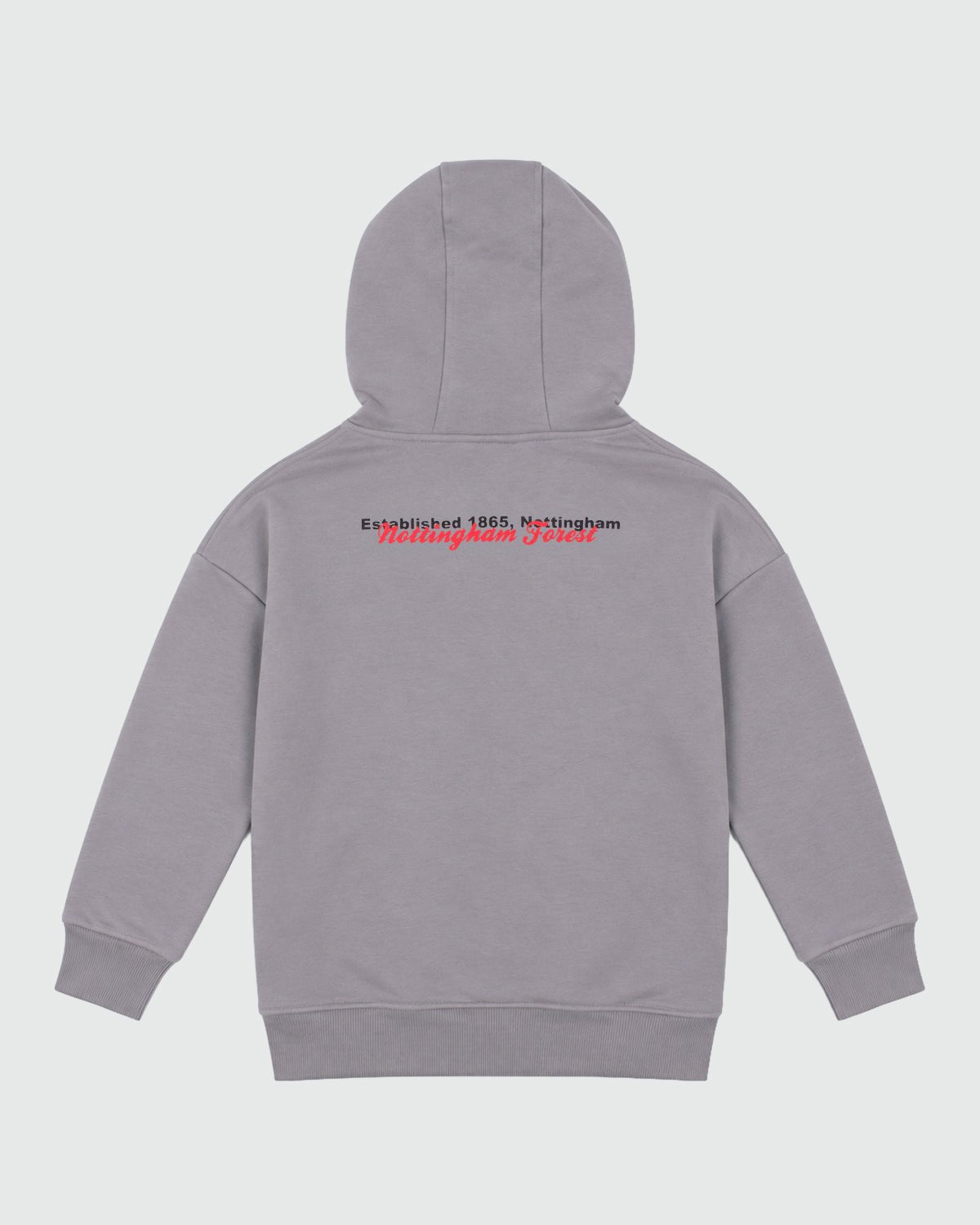 NFFC Junior Grey Paisley Print Hoodie - Nottingham Forest FC