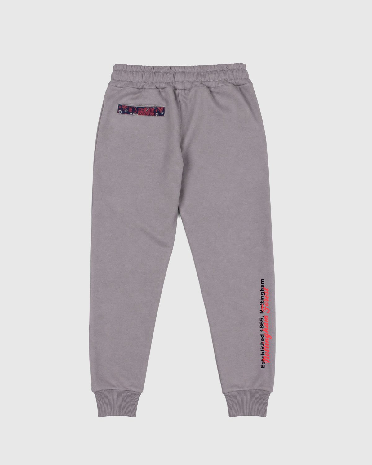 NFFC Junior Grey Paisley Print Joggers - Nottingham Forest FC