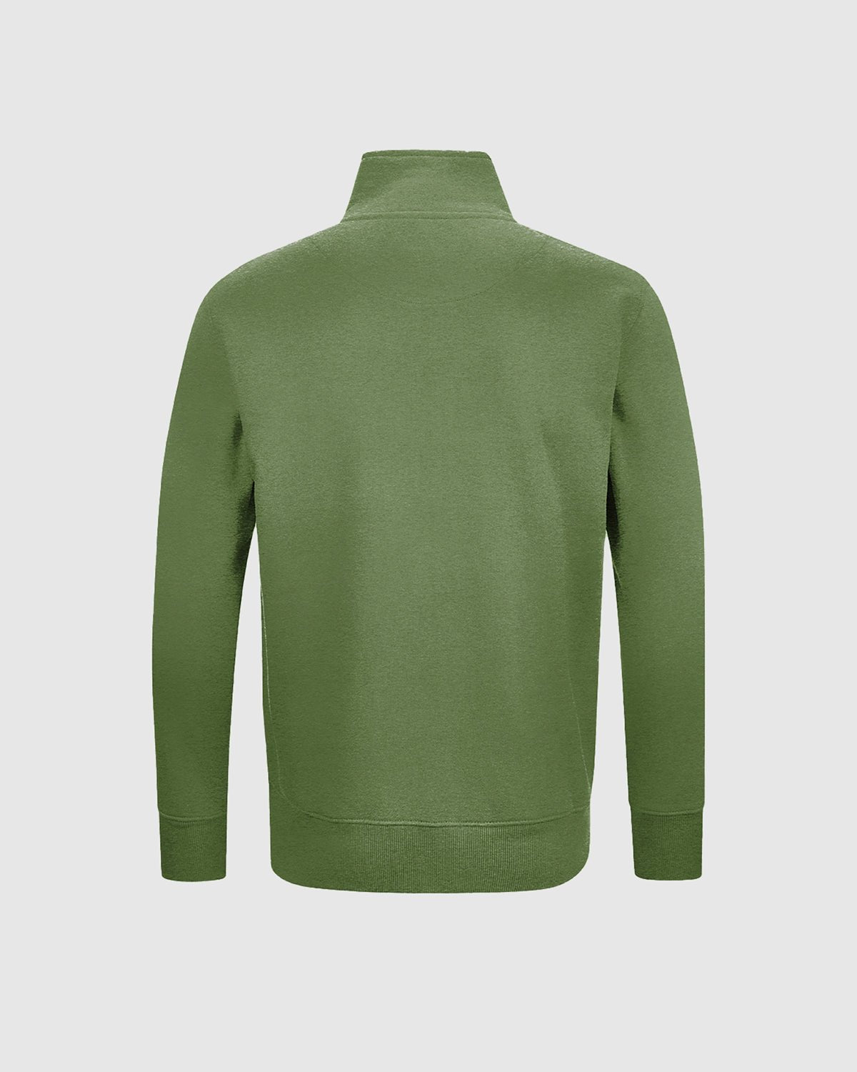 NFFC Junior Khaki Essential Crest 1/4 Zip Top - Nottingham Forest FC