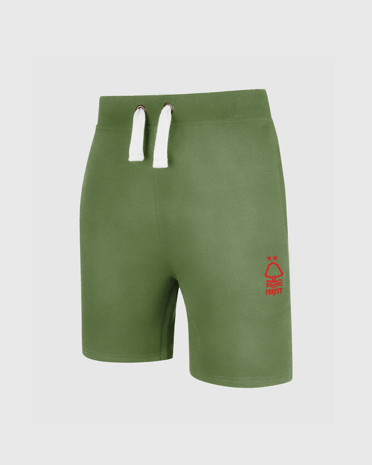 NFFC Junior Khaki Essential Crest Shorts - Nottingham Forest FC