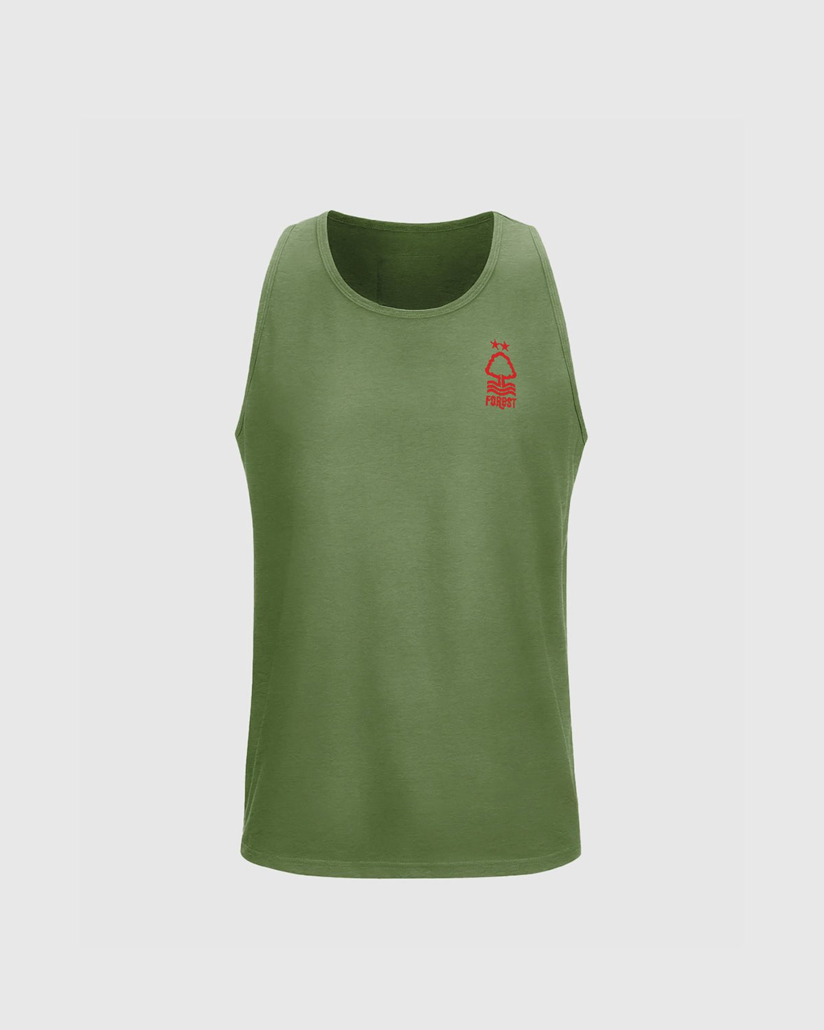 NFFC Junior Khaki Essential Crest Vest - Nottingham Forest FC