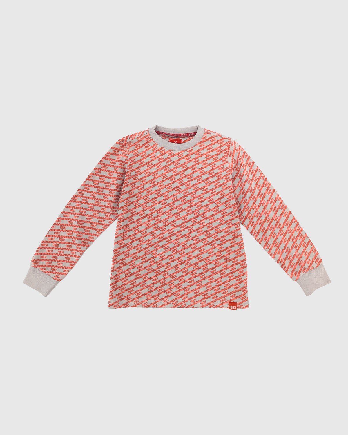 NFFC Junior Long Sleeve Lounge T-Shirt - Nottingham Forest FC