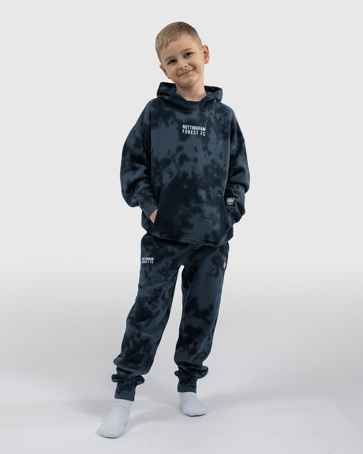 NFFC Junior Mist Print Hoodie - Nottingham Forest FC
