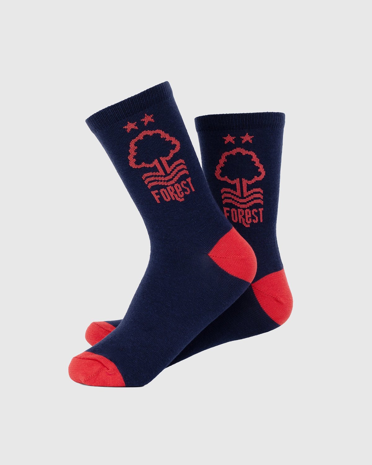 NFFC Junior Navy Crest Socks - Nottingham Forest FC