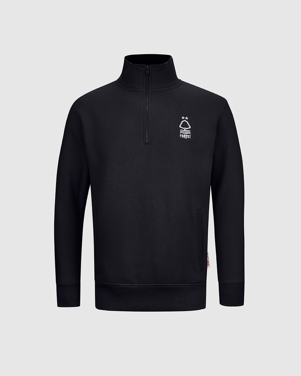 NFFC Junior Navy Essential 1/4 Zip Top - Nottingham Forest FC