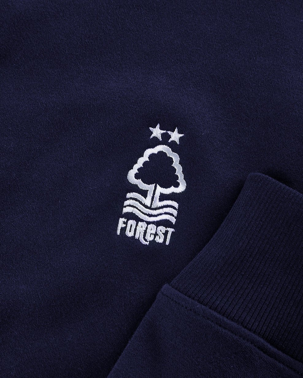 NFFC Junior Navy Essential Crew Neck Sweatshirt - Nottingham Forest FC