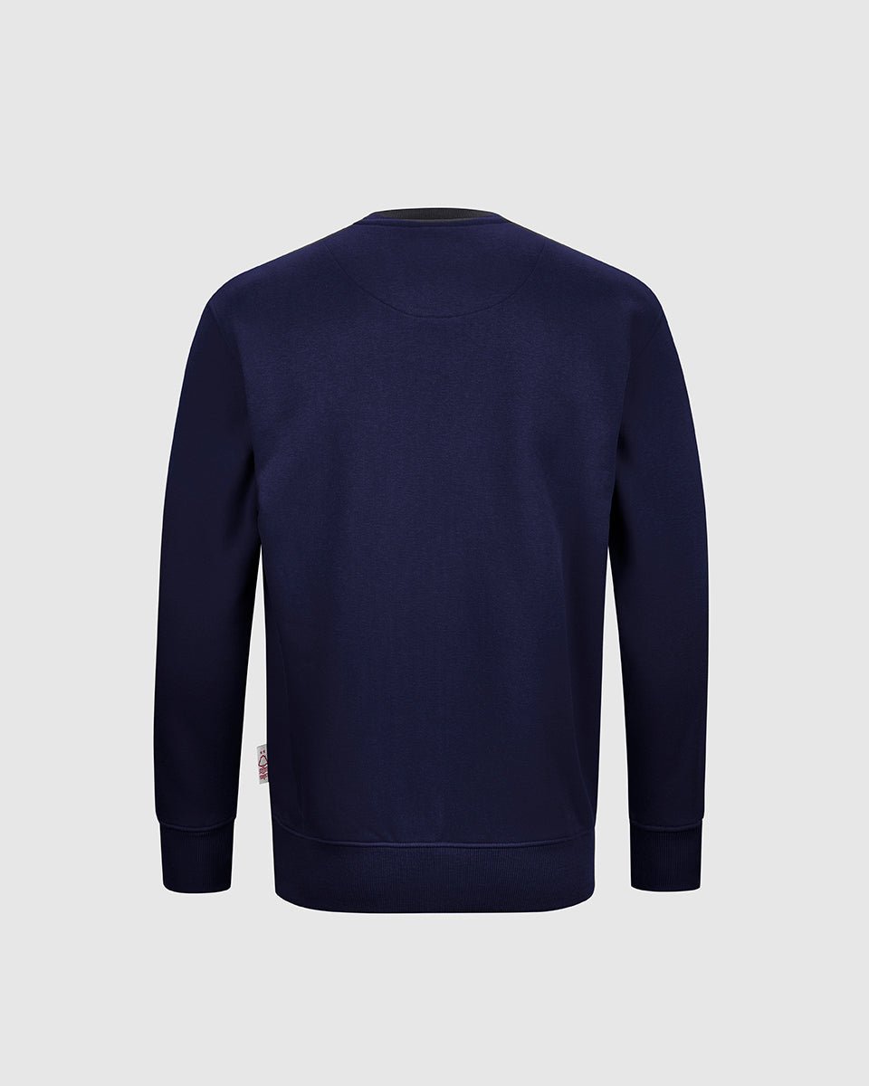 NFFC Junior Navy Essential Crew Neck Sweatshirt - Nottingham Forest FC