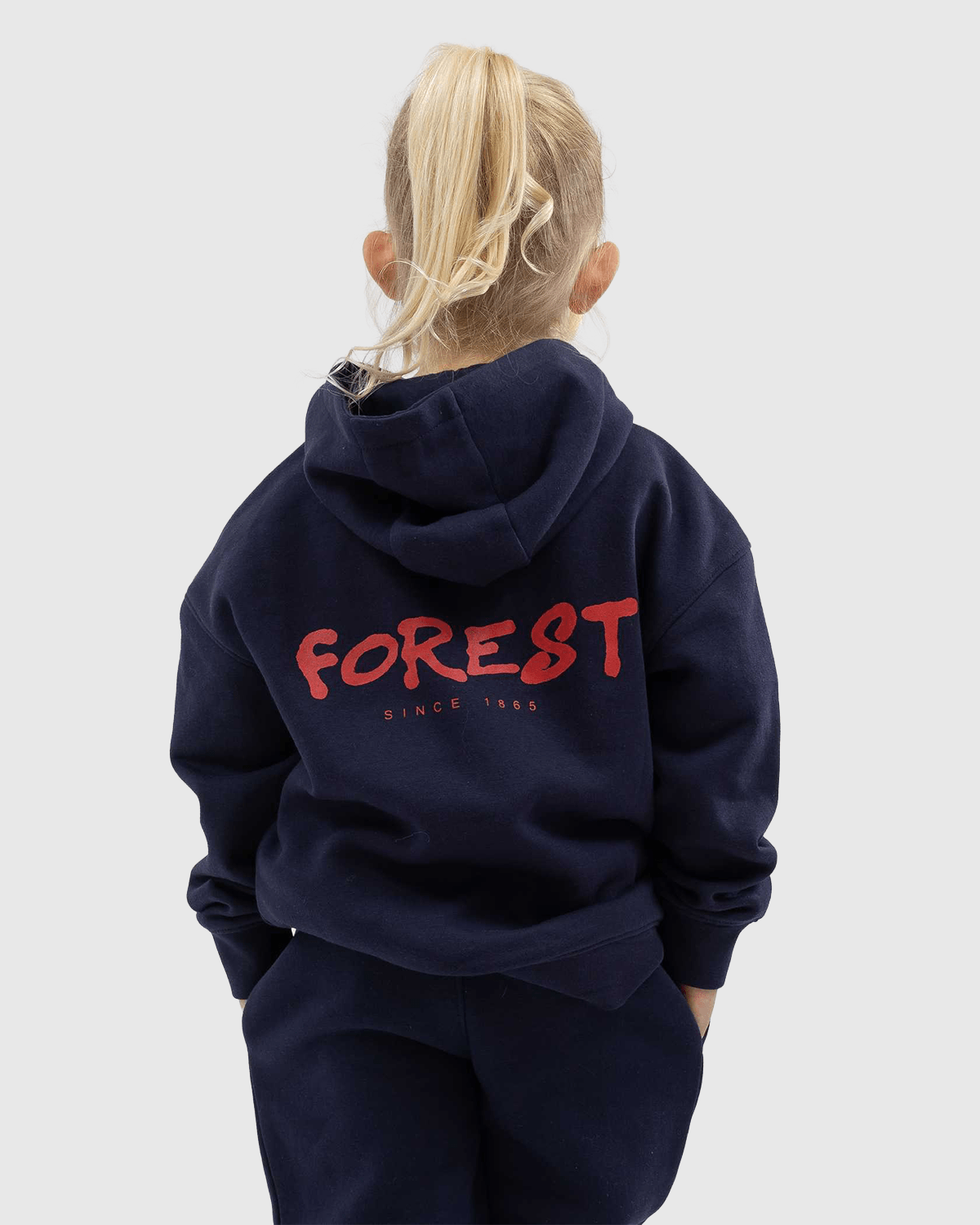NFFC Junior Navy Graffiti Hoodie - Nottingham Forest FC