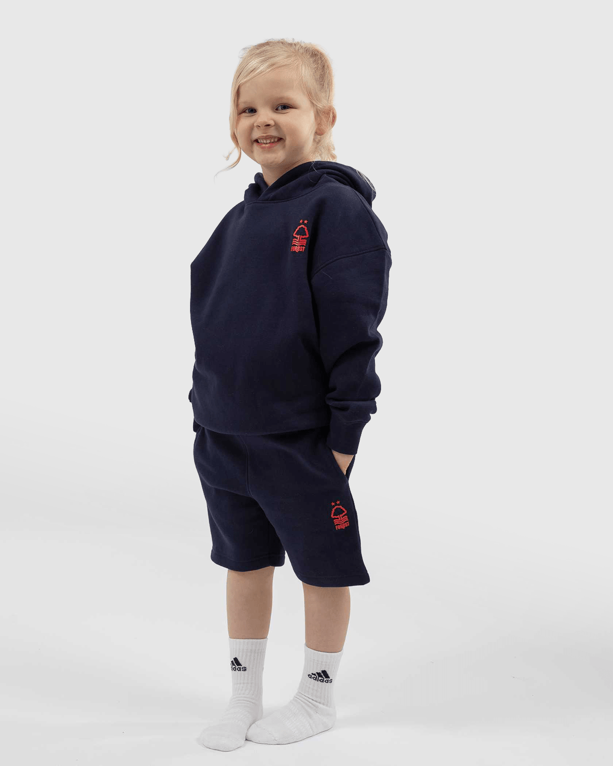 NFFC Junior Navy Graffiti Shorts - Nottingham Forest FC
