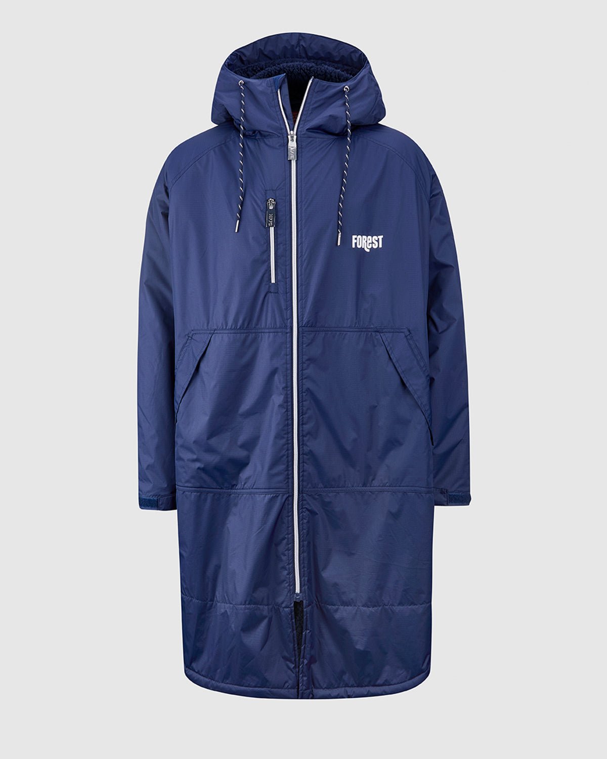 NFFC Junior Navy Sherpa Lined Changing Robe - Nottingham Forest FC