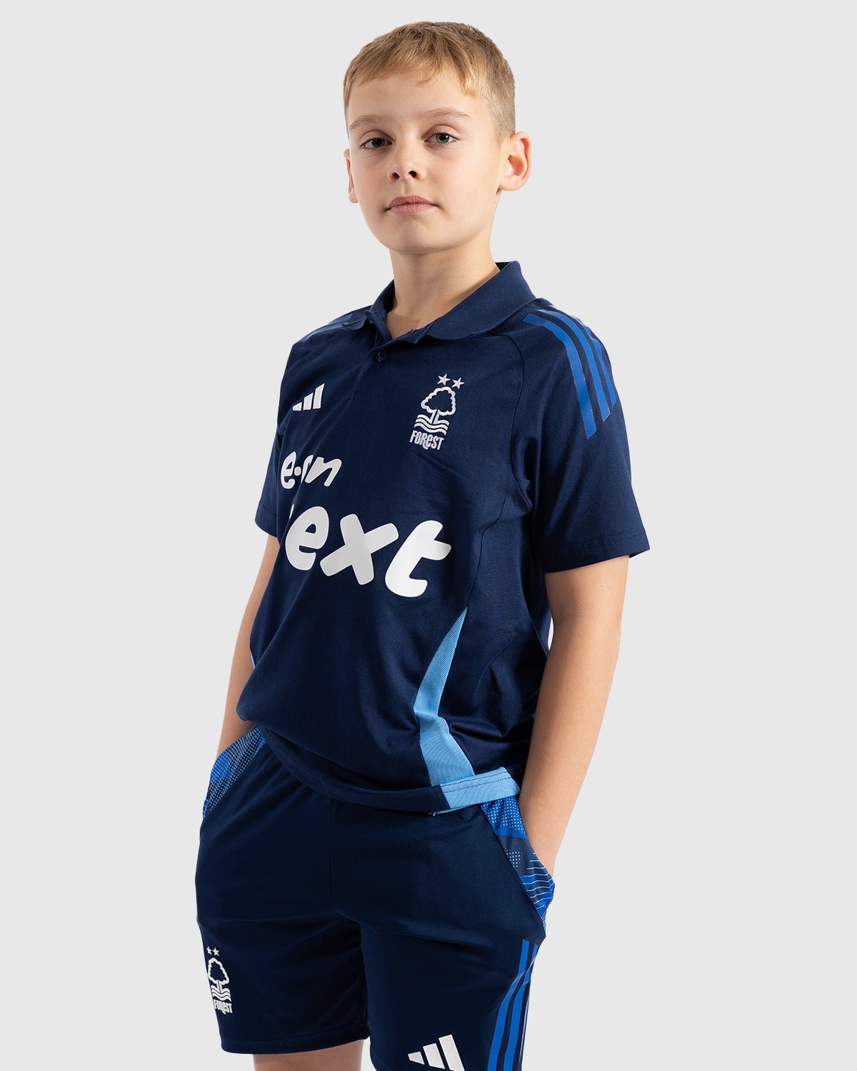NFFC Junior Navy Training Polo 24/25 - Nottingham Forest FC