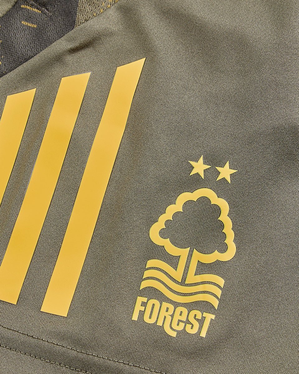 NFFC Junior Olive Travel Shorts 24/25 - Nottingham Forest FC