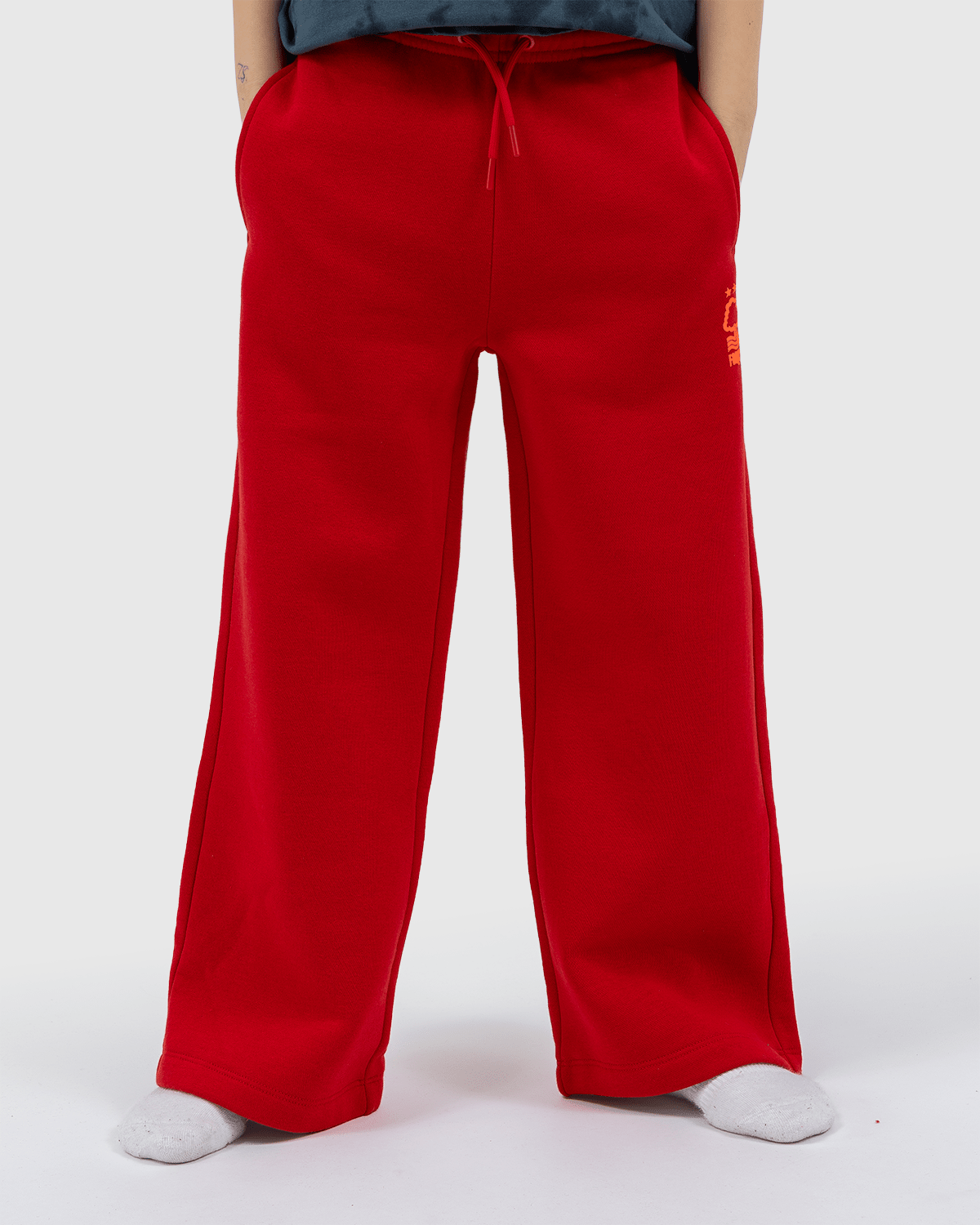 NFFC Junior Puff Print Open Hem Jogger - Nottingham Forest FC