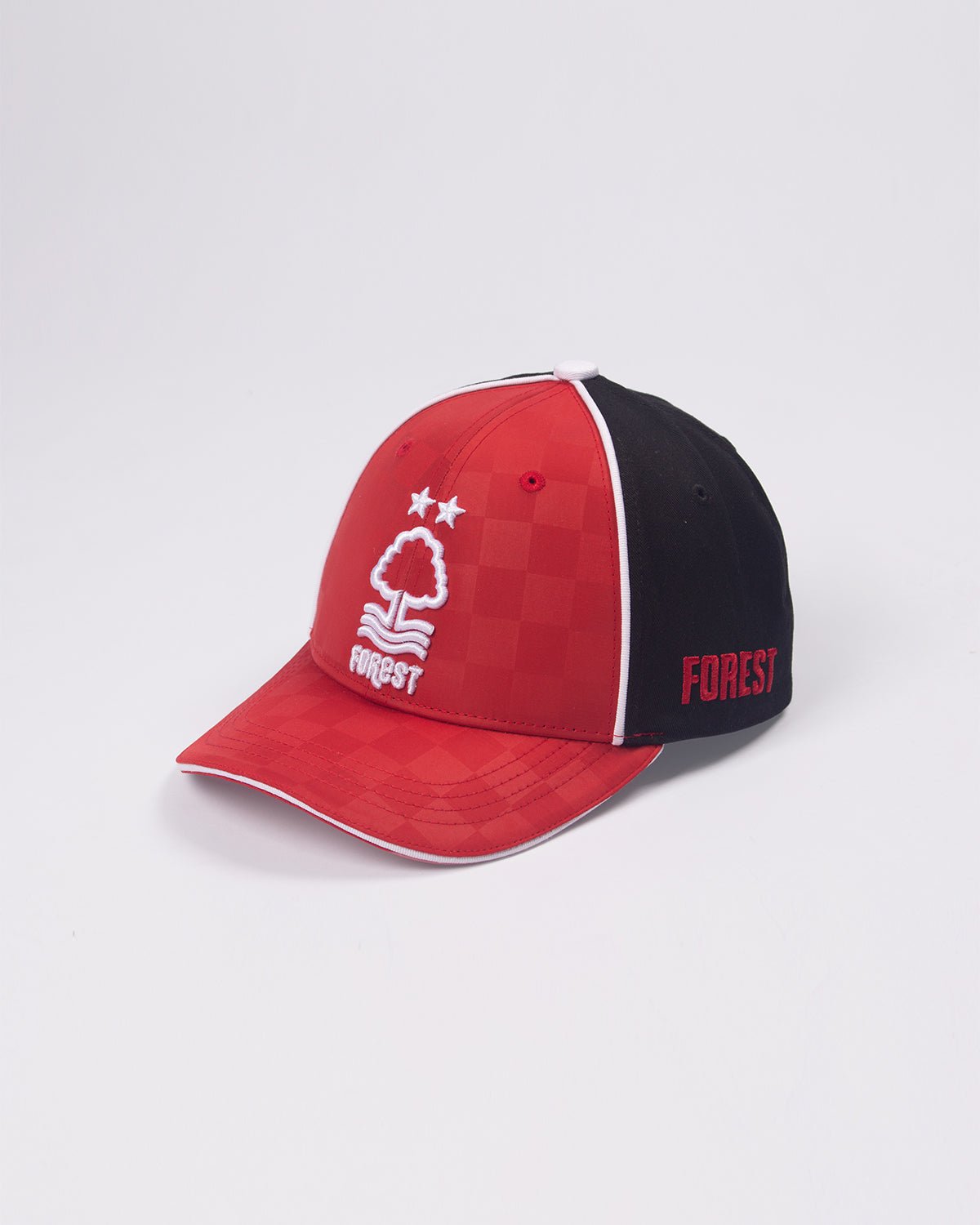 NFFC Junior Red Check Cap - Nottingham Forest FC