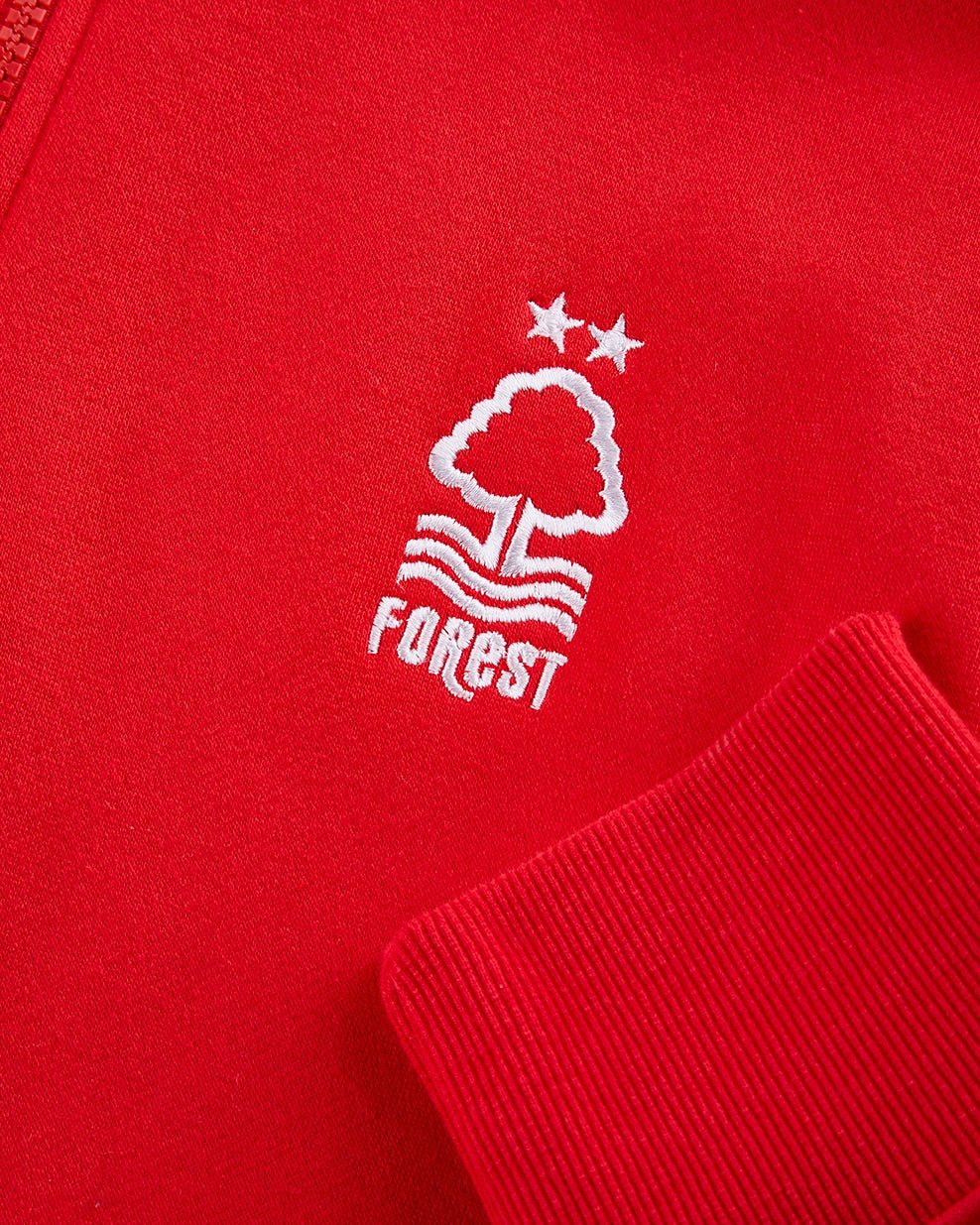 NFFC Junior Red Essential 1/4 Zip Top - Nottingham Forest FC