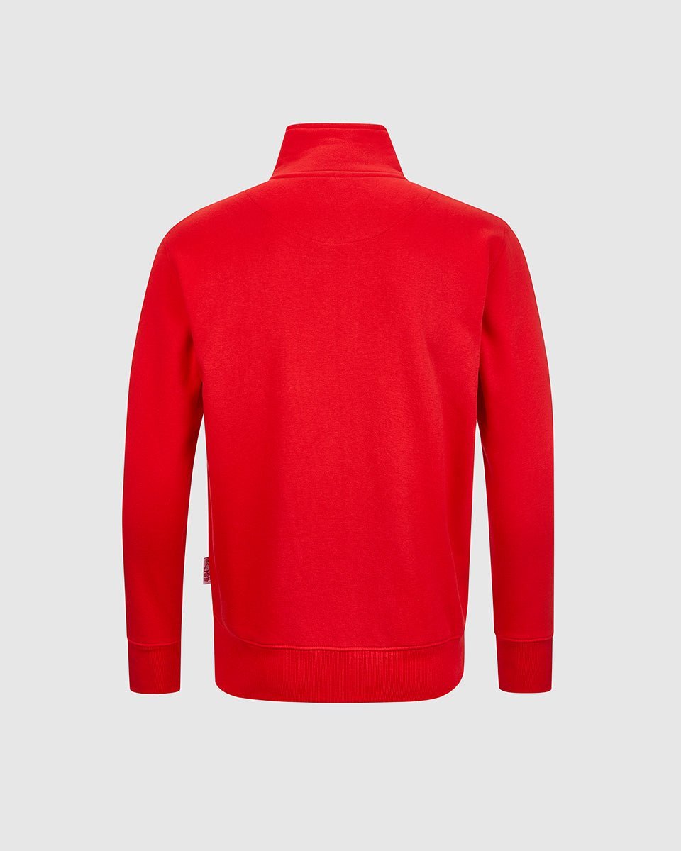 NFFC Junior Red Essential Crest 1/4 Zip Top - Nottingham Forest FC