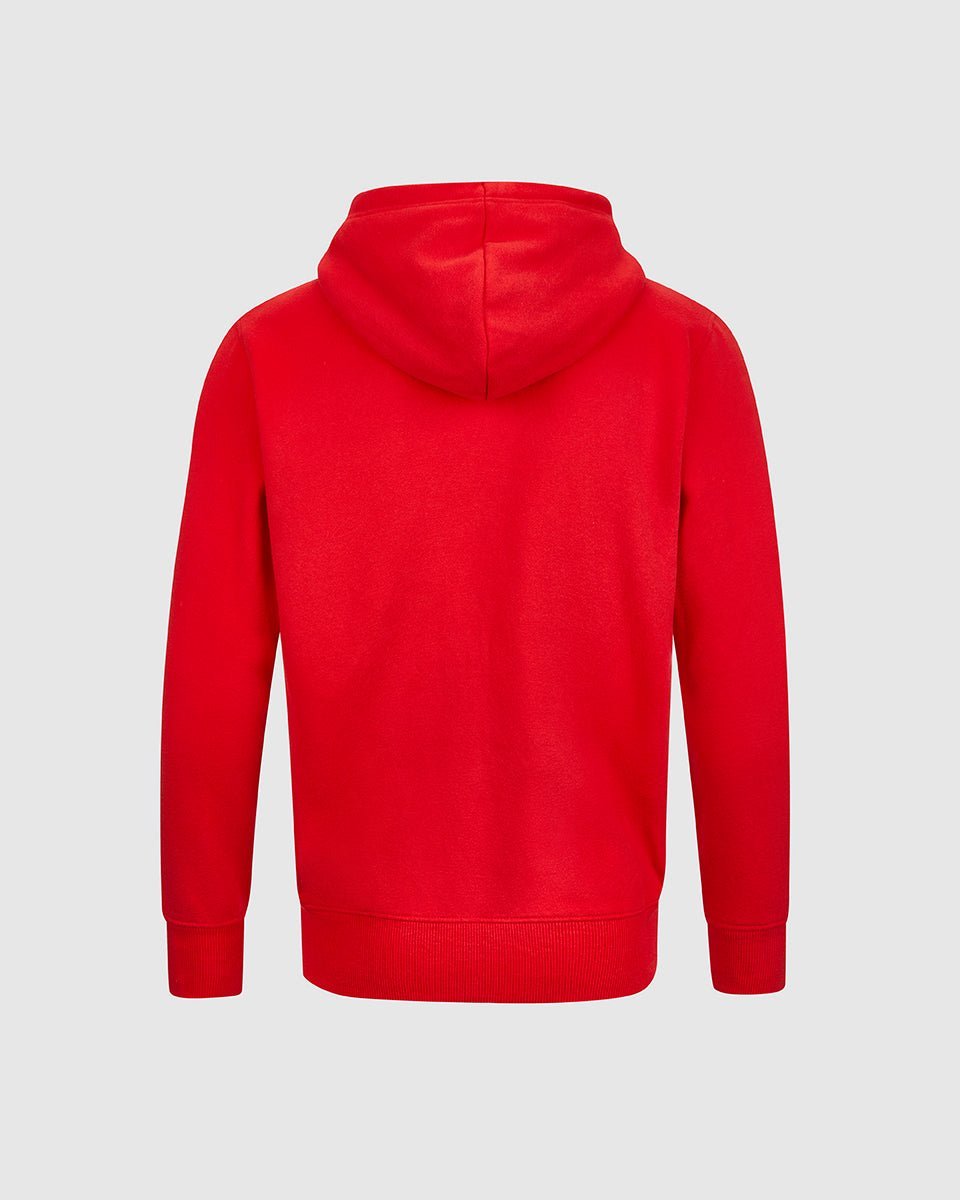 NFFC Junior Red Essential Crest Full Zip Hoodie - Nottingham Forest FC