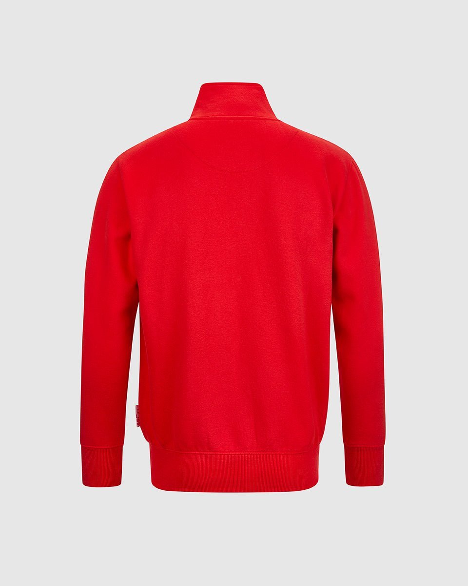 NFFC Junior Red Essential Crest Full Zip Track Top - Nottingham Forest FC