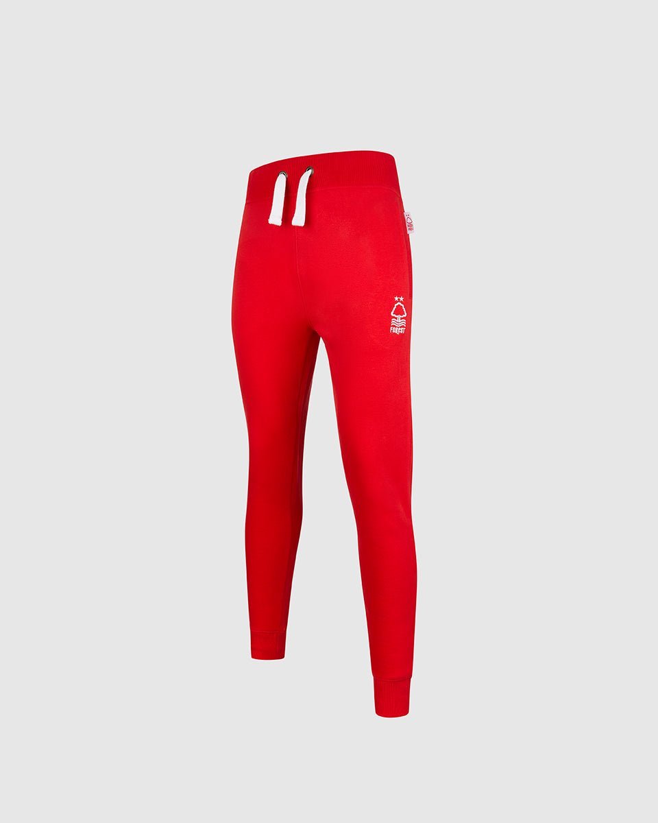NFFC Junior Red Essential Crest Joggers - Nottingham Forest FC