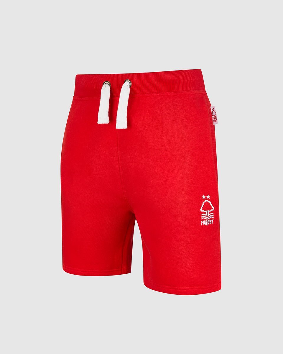 NFFC Junior Red Essential Crest Shorts - Nottingham Forest FC