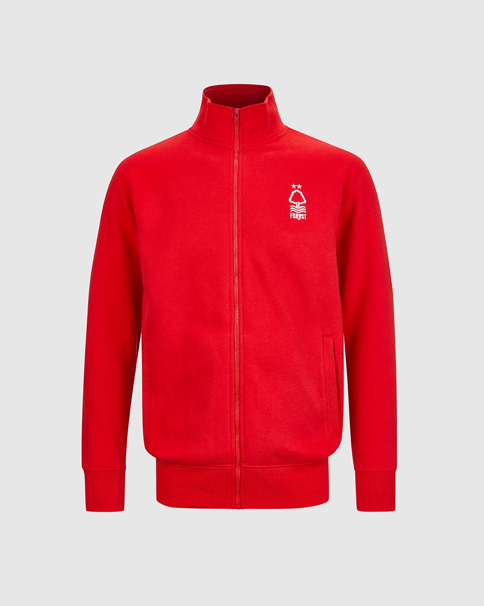 NFFC Junior Red Essential Full Zip Track Top - Nottingham Forest FC