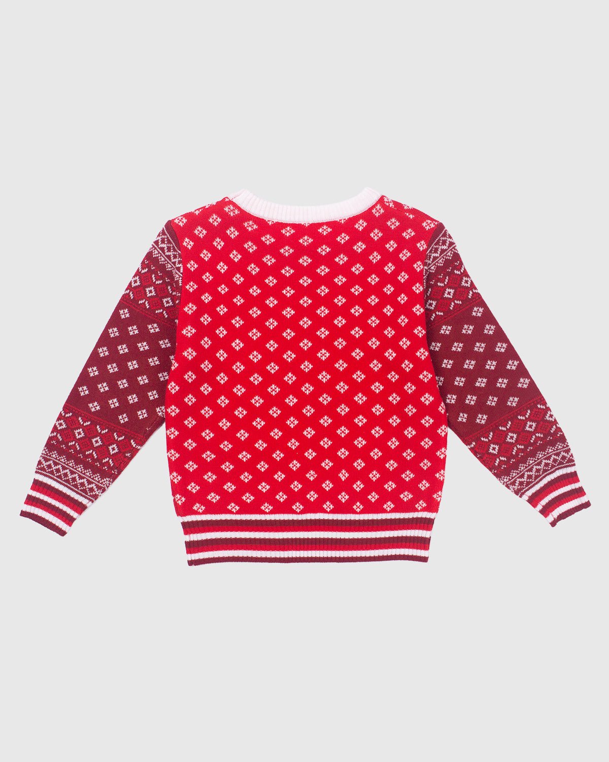 NFFC Junior Red Festive Crest Christmas Jumper - Nottingham Forest FC