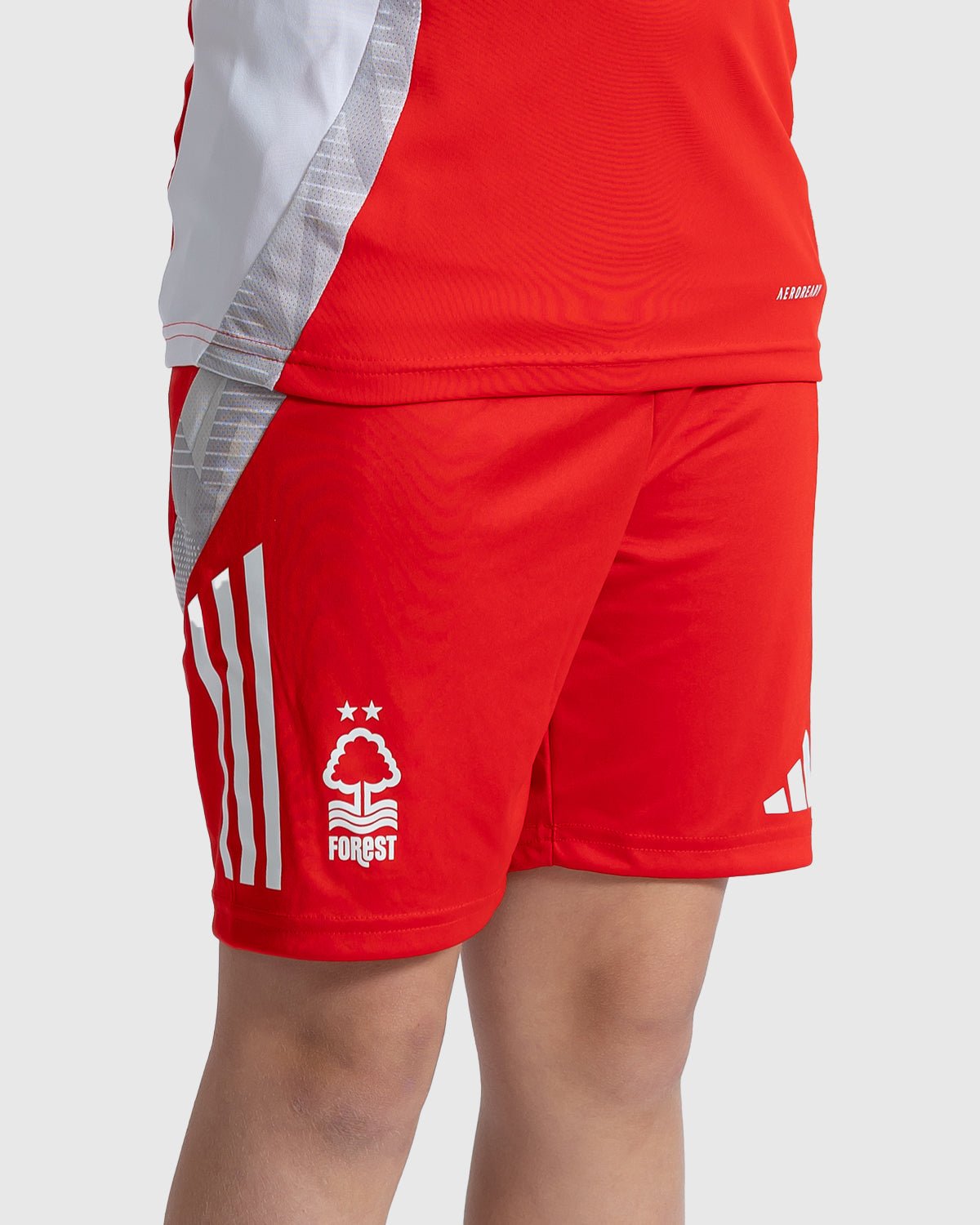NFFC Junior Red Training Shorts 24/25 - Nottingham Forest FC