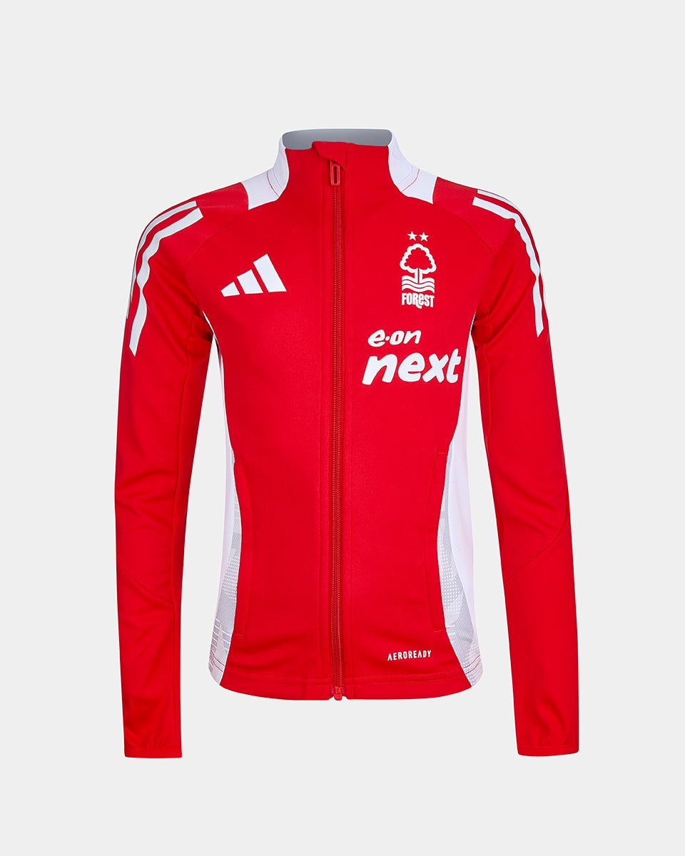 NFFC Junior Red Training Track Jacket 24/25 - Nottingham Forest FC