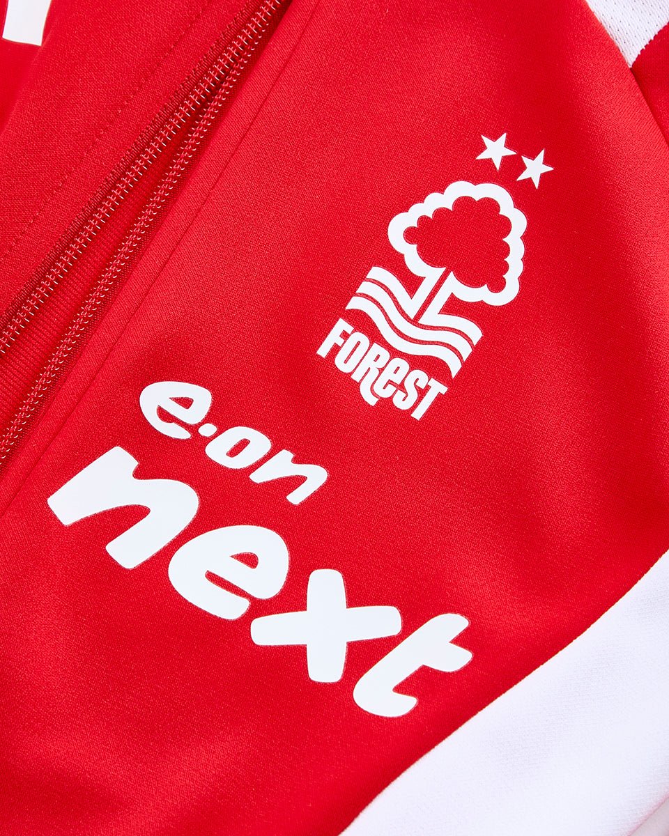 NFFC Junior Red Training Track Jacket 24/25 - Nottingham Forest FC